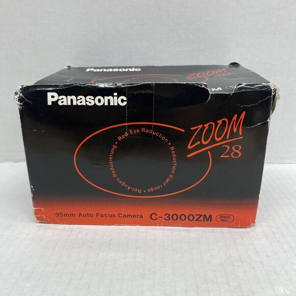Panasonic C-3000ZM Zoom 28 Camera 35 mm Compact Camera Vintage - Not Tested - Picture 15 of 16
